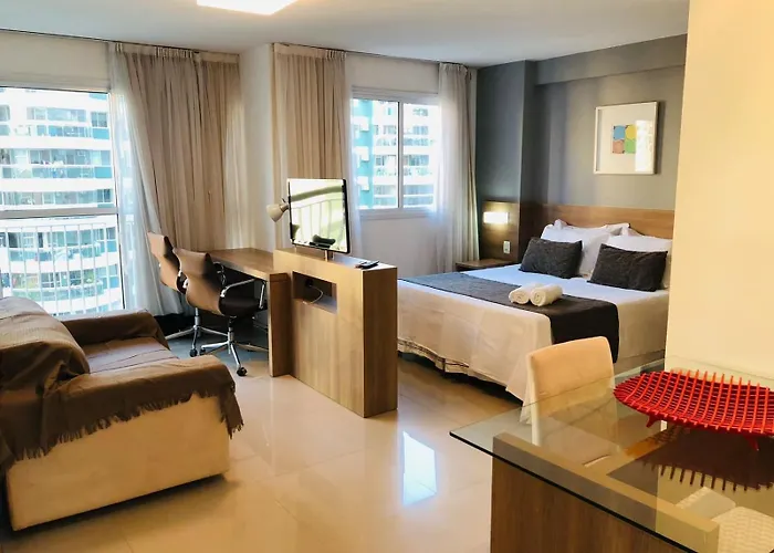Flat Maravilhoso Inteiro Na Barra Da Tijuca Com Garagem Apartamento Rio de Janeiro